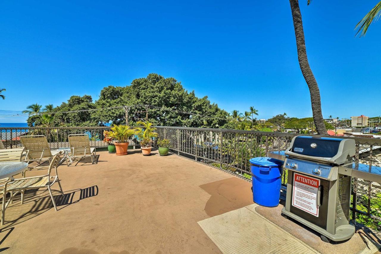 קאילואה-קונה Downtown Air Conditioned Condo Walk To Beaches מראה חיצוני תמונה