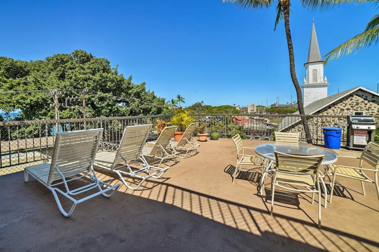 קאילואה-קונה Downtown Air Conditioned Condo Walk To Beaches מראה חיצוני תמונה