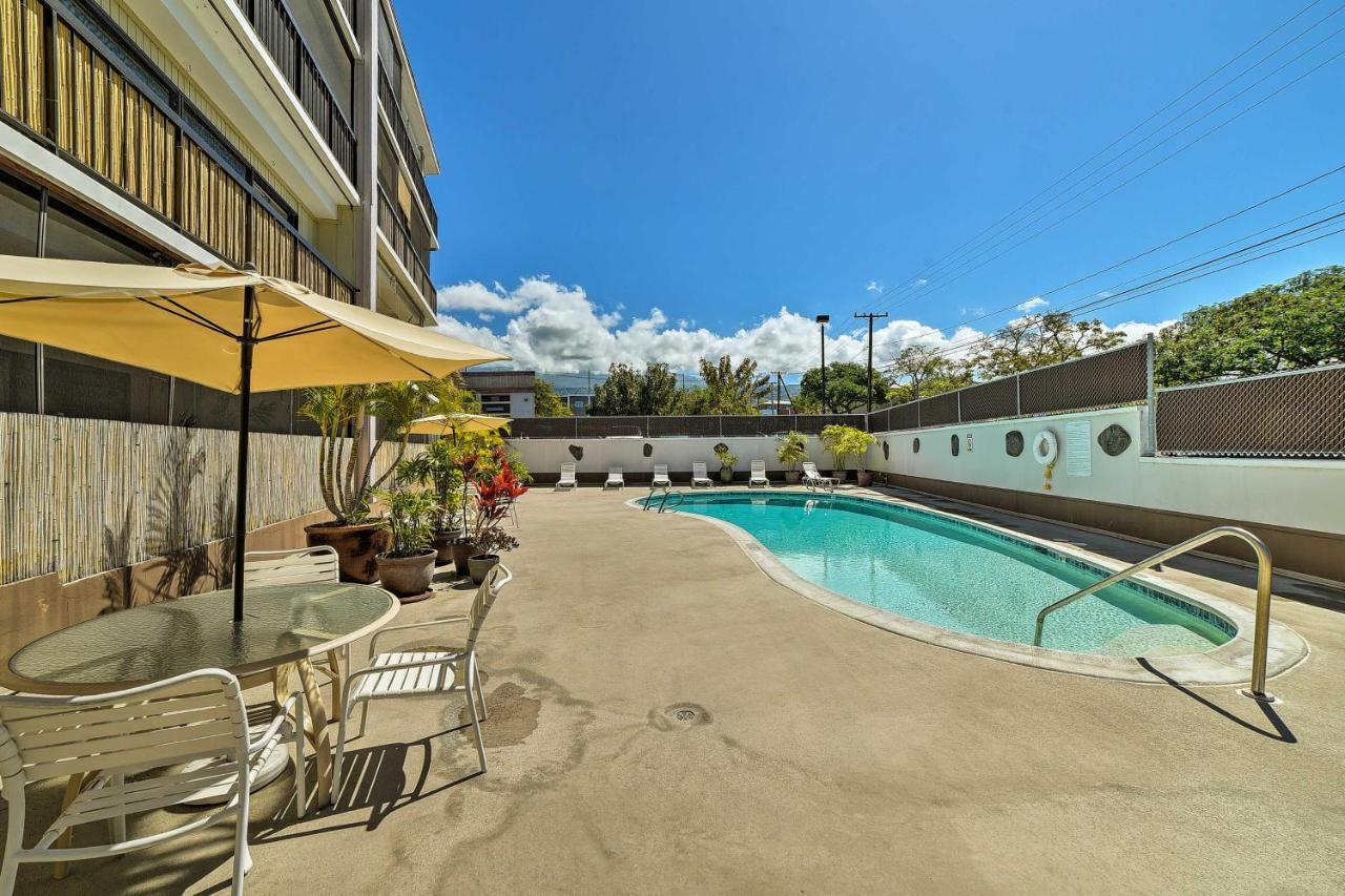 קאילואה-קונה Downtown Air Conditioned Condo Walk To Beaches מראה חיצוני תמונה