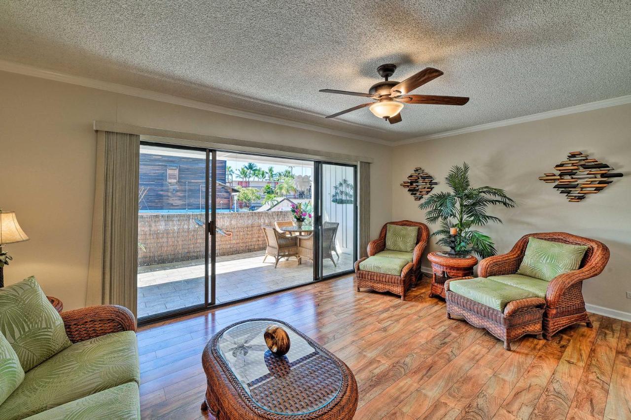 קאילואה-קונה Downtown Air Conditioned Condo Walk To Beaches מראה חיצוני תמונה